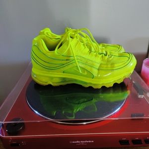 Nike Air Max 24/7 Attack Pack Women's Sz 9 Volt Neon 2010 Running Shoe